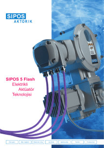 SIPOS 5 Flash Elektrikli Aktüatör Teknolojisi