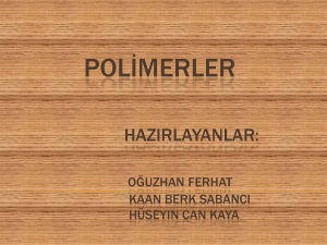 polimerler - Okyanus Koleji