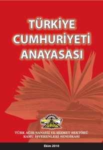 türkiye cumhuriyeti anayasası