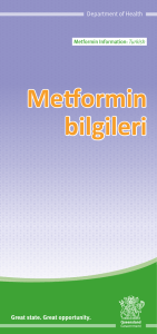 GDM Metformin Brochure