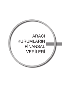 aracı kurumların finansal verileri - Türkiye Sermaye Piyasaları Birliği