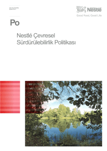 Nestlé Çevresel Sürdürülebilirlik Politikası