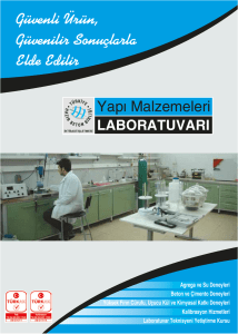 Laboratuvar broşür-2015-4 - Türkiye Hazır Beton Birliği