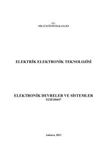 elektrik elektronik teknolojisi elektronik devreler ve sistemler