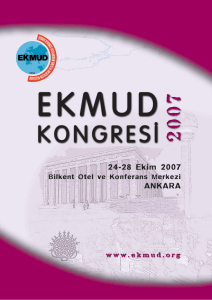 ekmud kapak - Mersin Üniversitesi