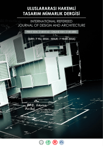 Sayı - Uluslararası Hakemli Tasarım ve Mimarlık Dergisi