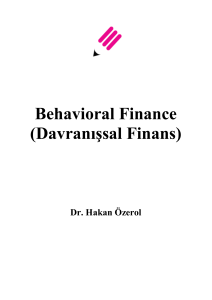 Behavioral Finance