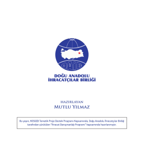 PDF İndir - Doğu Anadolu İhracatçılar Birliği