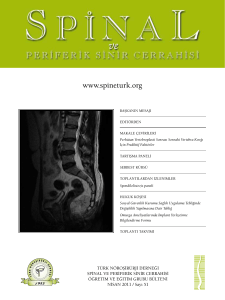 0.97 MB - Spinal ve Periferik Sinir Cerrahisi Öğretim ve Eğitim Grubu