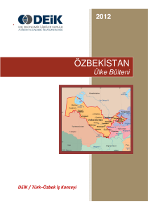 Özbekistan Ülke Bülteni