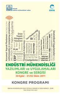 endüstri mühendisliği yazılımları ve uygulamaları kongresi programı