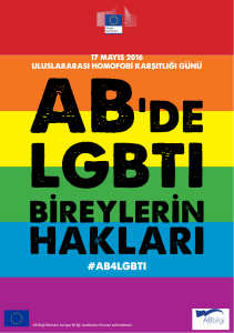 AB`de LGBTi Bireylerin Hakları