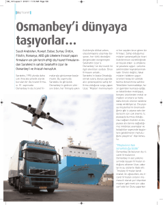 Osmanbey`i dünyaya taşıyorlar… - Sarateks İç ve Dış Ticaret Ltd. Şti.
