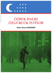 özbek halkı özgürlük istiyor