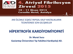 Dr. Murat Sucu - 7. atriyal fibrilasyon zirvesi 2018