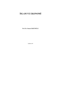 islam ve ekonomi