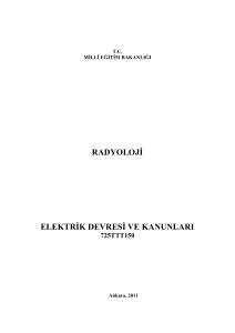 radyolojġ elektrġk devresġ ve kanunları