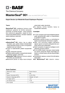MasterSeal® 901 - AYTEKİN TEKNİK YAPI