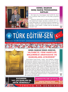 alfabeye yeni harfler eklenmesi anayasaya ve - Türk Eğitim-Sen