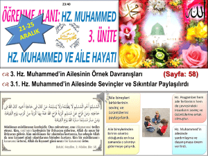 Hz. Muhammed - video.eba.gov.tr