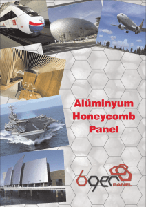 Alüminyum Honeycomb Panel