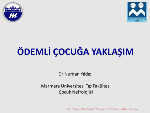 ÖDEMLİ ÇOCUĞA YAKLAŞIM - Türkiye Milli Pediatri Derneği