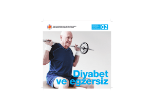 Diyabet ve Egzersiz - Türkiye Endokrinoloji Ve Metabolizma Derneği