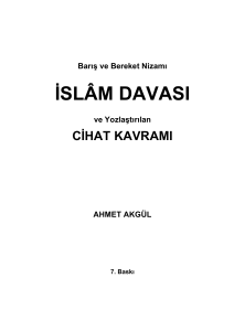 islam davası ve cihat kavramı