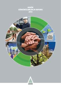 akkök sürdürülebilirlik raporu 2012
