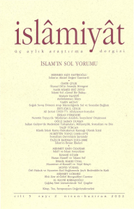 İslam`ın Sol Yorumu (Islamiyat Dergisi – 2002)