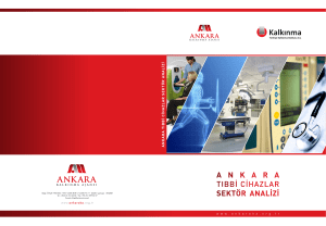 tıbbi cihaz analizi - Ankara Kalkınma Ajansı
