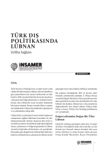 TURK DIS POLITIKASINDA LUBNAN 160809 N.indd