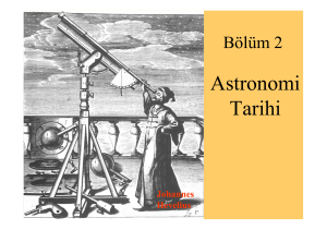 Bolum 2- Astronomi Tarihi
