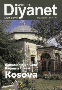 7-Kosova - Diyanet İşleri Başkanlığı Müdürlükler
