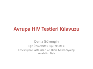 Avrupa-HIV-Testleri