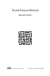 islâmî ilimler dergisi - İslami İlimler Dergisi