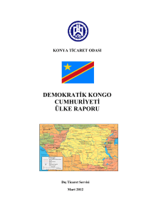demokratik kongo cumhuriyeti ülke raporu