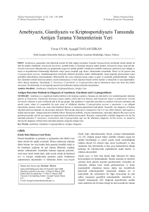 Full Text  - Türkiye Parazitoloji Dergisi