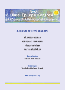 8. ulusal epilepsi kongresi