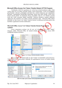 Microsoft Office Paketi - Akademik Web Sayfaları