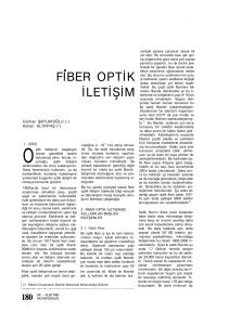 fiber optik iletişim