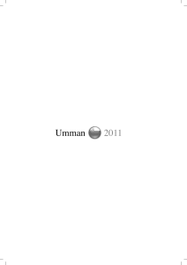 Umman 2011 - Sakarya Üniversitesi