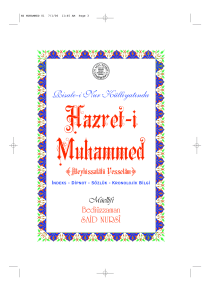 hz muhammed 01 - Muhammed Mustafa SAV