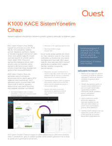 K1000 KACE Sistem Yönetim Cihazı - E