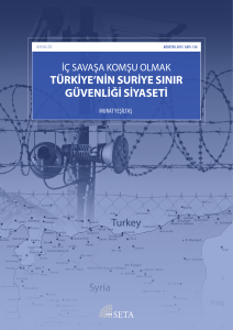 türkiye`nin suriye sınır güvenliği siyaseti