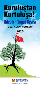 Bilecik Sögüt Gezi Alan Rehberi Görüntüle
