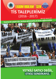 tis taleplerimiz (2016-2017) - Tarım Orkam-Sen