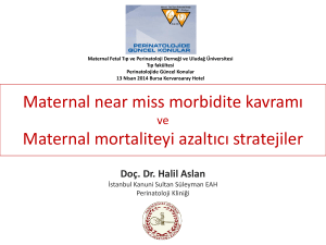 Slayt 1 - Türkiye Maternal Fetal Tıp ve Perinatoloji Derneği
