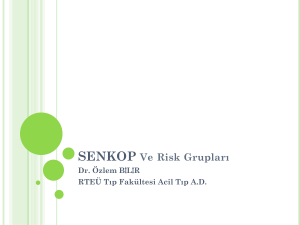 SENKOP Ve Risk Grupları