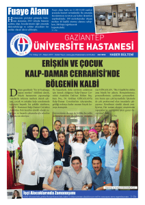 Fuaye Alanı - Gaziantep Üniversitesi Hastaneleri
